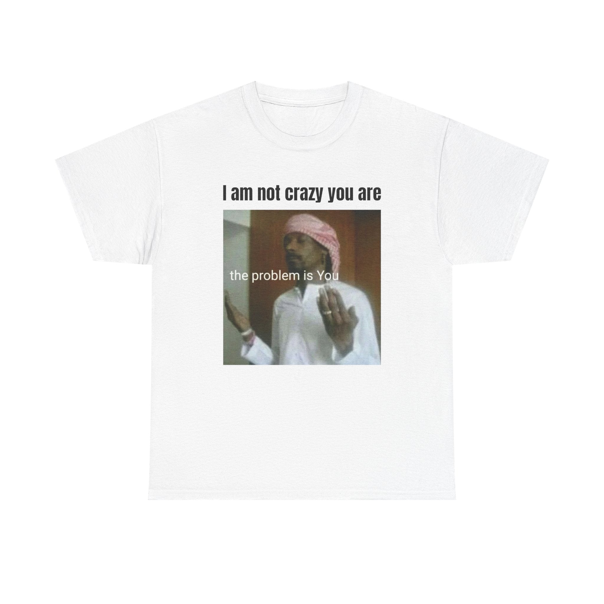 I Am Not Crazy You Are T-Shirt